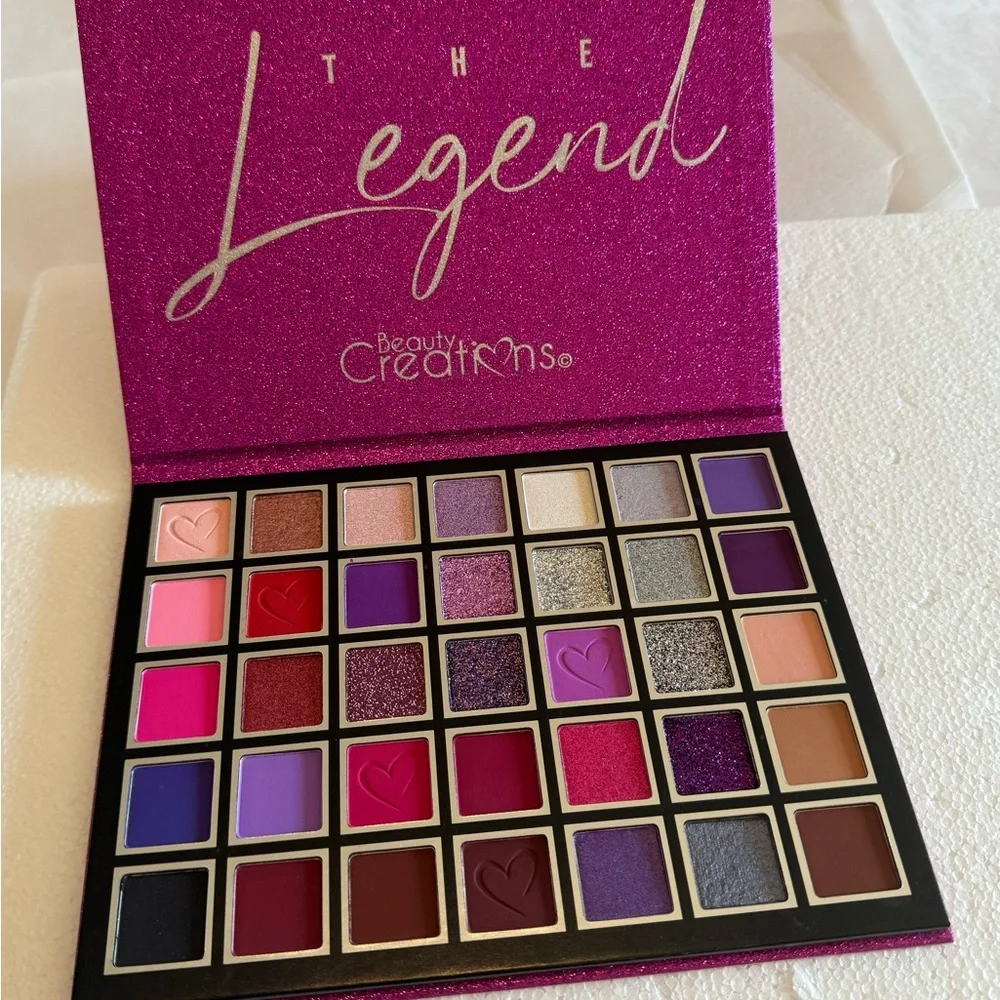 Legend Eyeshadow Palette 35 Colors Mattes Shimmers and Pressed Glitters